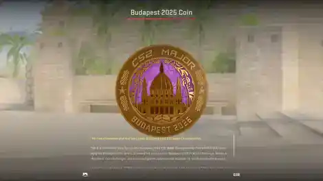 CS2 Budapest Major Diamond Coin
