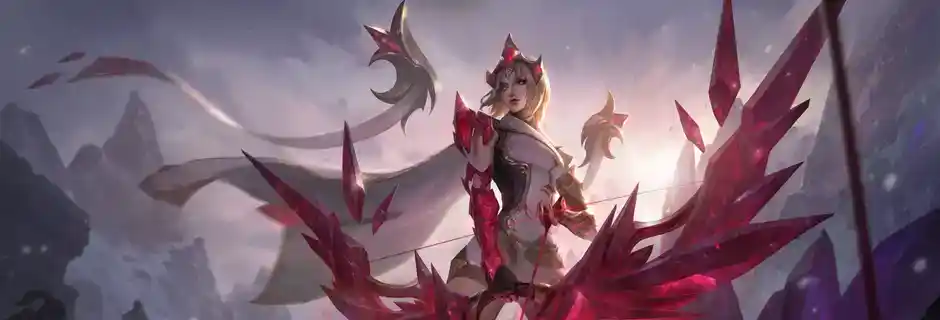 Crystalis Motus Ashe splash art