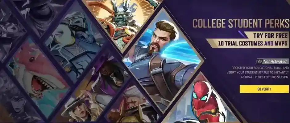 Marvel Rivals College Perks