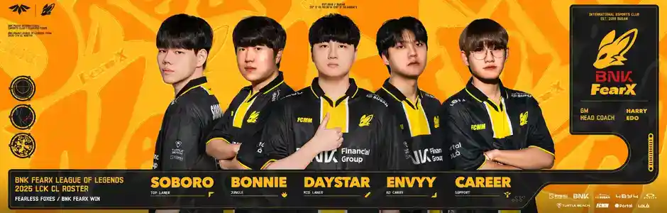 BNK FEARX LoL 2026 roster