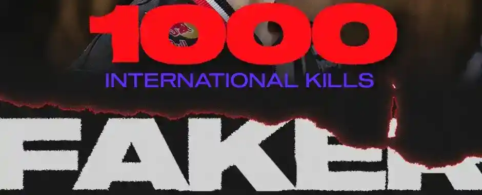 Faker atinge 1000 mortes internacionais