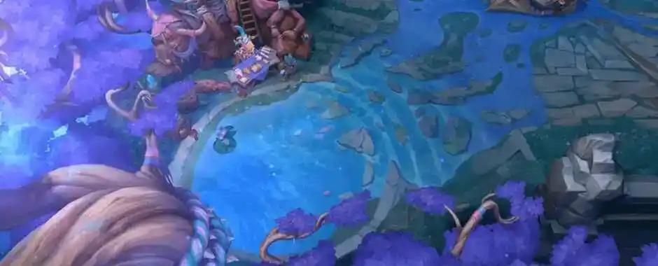 Carte des bagarres de League of Legends