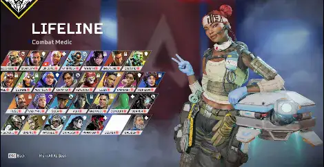 Ligne de vie d'Apex Legends