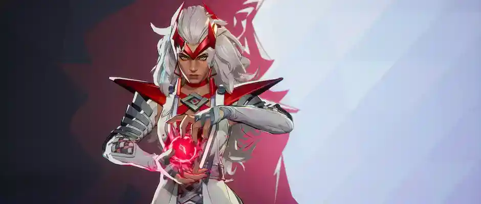 Weiße Scarlet Witch-Haut