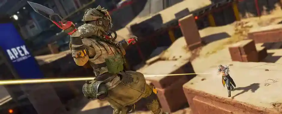Apex Legends Bloodhound contre Ballistic
