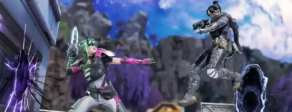 Alter contre Wraith dans Apex Legends