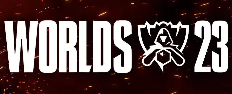 Worlds 2023 banner logo