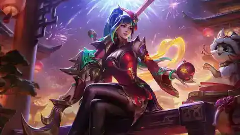 Lunar Revel Caitlyn splash art