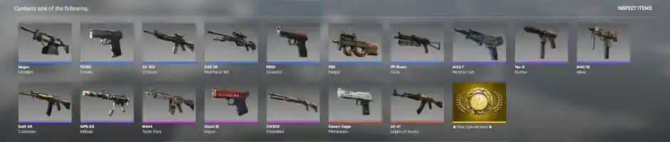 Boîte à butin Counter Strike 2