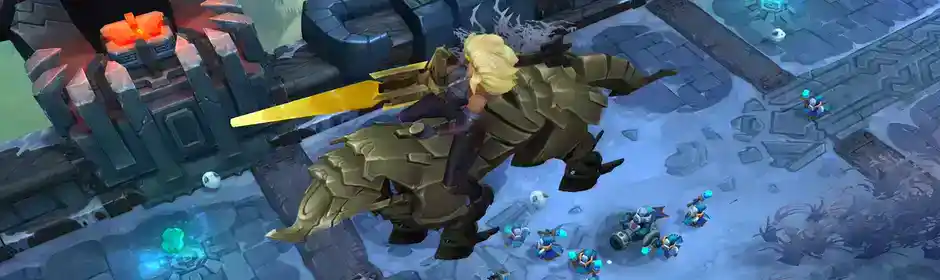 Tanques enormes de LoL Aram Mayhem