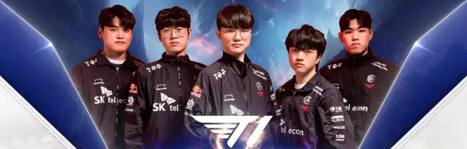 LoL T1 World Champions Redbull