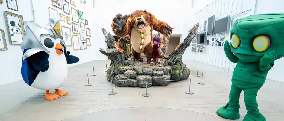 Riot Games headquarters in LA: Entrance