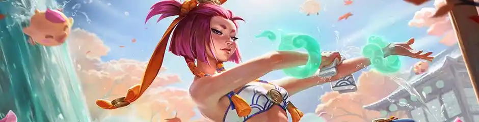Aspectos de Yunara en LoL