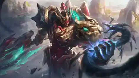 Arte inicial de Darius nos Reinos Mecha